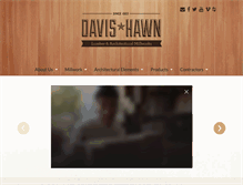 Tablet Screenshot of davis-hawn.com